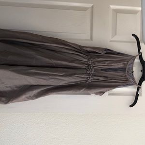 Silver gray dress